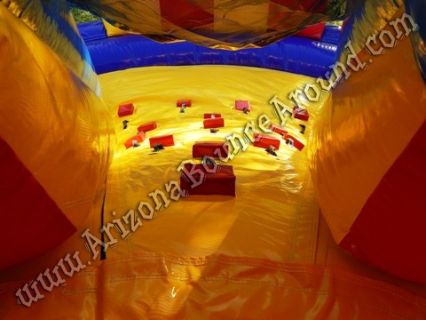 Carnival themed inflatable slide rental Phoenix Arizona
